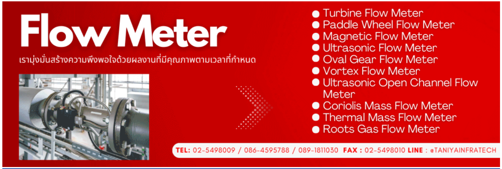 เครื่องวัดการไหลแบบอัลตราโซนิค